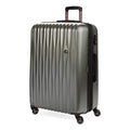 SwissGear 7272 Energie Expandable Hardside Luggage with Spinner Wheels and TSA Lock, Gunmetal, Checked-Large 27-Inch