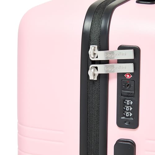 Baggallini Set Wave 22” 4 Wheel Hardside Carry-On Luggage - Lightweight Carry On Suitcase with Wheels