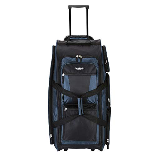 Travelers Club 30" Xpedition Rolling Duffel Bag, Rivera Blue