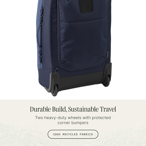 Eagle Creek Expanse 2-Wheel 29" Convertible Luggage Durable Luggage with Backpack Straps Water-Resistant, Expandable, Lockable Zippers Travel Gear Hauler - Pilot Blue