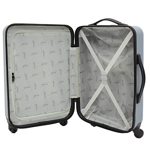 Wrangler Quest Luggage Set, Winter Sky, 2 Piece Set (28"/20")