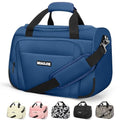 Underseat Carry On Luggage Lightweight Travel Tote Weekender Bag Overnight Duffle Bag for Travel, Travel Essentials Personal Item Travel Bag for Women and Men, Blue-16Inch