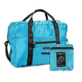 London Fog Nylon Foldable Duffle Bag, Blue Lagoon