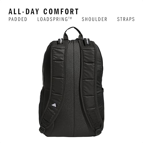 adidas Excel 7 School Backpack for Laptop, Gym and Travel, 34L, Black/7.5, OSFA