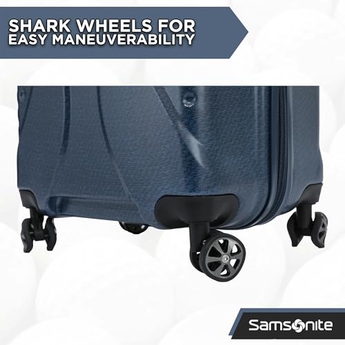 Samsonite Tour Pro Golf Travel Bags for Airlines, Hard Shell Golf Travel Case with Durable ABS, 360° Multi-Directional Shark Wheels, Lightweight Golf Club Travel Bag