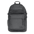 EASTPAK Double Pro – 32L Performance Backpack with 16" Laptop Sleeve, Dual Compartments, Security Pocket, Bottle Holder & Organizer, Black Denim