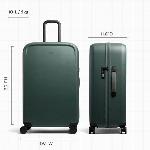 Bellroy Transit Check-In Large (101L Hardshell Checked Luggage with Smooth-running Spinner Wheels) - Everglade