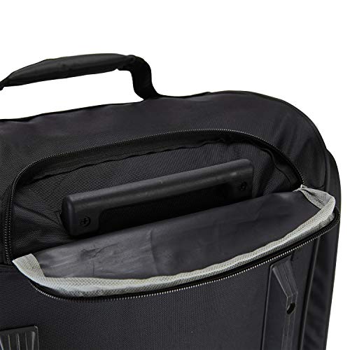 Travelers Club 30" Xpedition Rolling Duffel Bag, Black