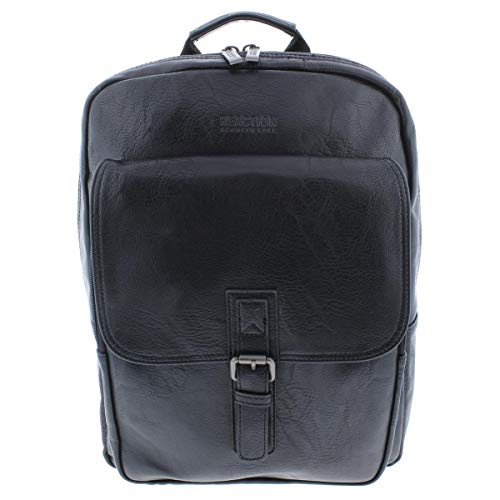 Kenneth Cole Reaction Lightweight Faux Leather Collection, Black