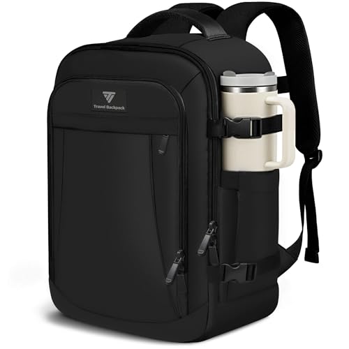 TILYMOL Travel Backpack for Women & Men - 15.6 inch Laptop Backpack Airplane Flight Approved, Large Carry On Anti-theft Bag for Travel Work Business Weekender
