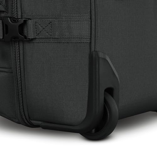 High Sierra Pathsetter Wheeled Carry-On Duffle - Black