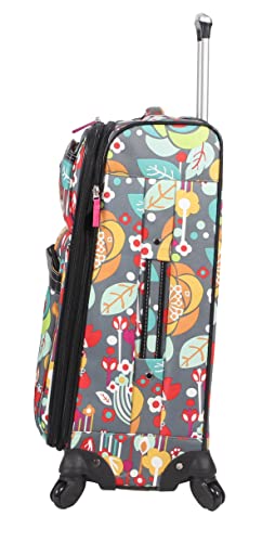 Lily Bloom Luggage Sets 3 Piece with Spinner Wheels, Expandable Suitcase for Women