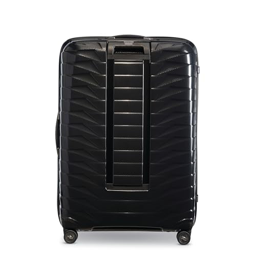 Samsonite Proxis X-Large Hardside Luggage with Dual Spinner Wheels - Innovative Roxkin™ Lightweight Shell With Ultimate Durability- Includes TSA Lock, Ergonomic Telescoping Handle - Black