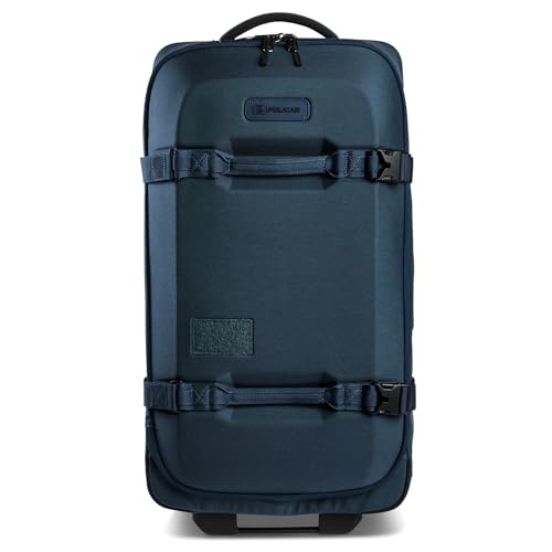 Pelican Aegis Luggage - Check in Duffel Bag with Wheels - 28 Inch Suitcase with Wheels (Indigo)