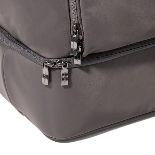 Baggallini Park Ave Overnight Tote - Lightweight 14"x20" Travel Essential Weekender Tote Bag for Women
