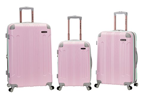 Rockland London Hardside 3 Piece Expandable Spinner Wheel Luggage Set, (20"/24"/28"), Mint