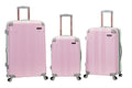 Rockland London Hardside 3 Piece Expandable Spinner Wheel Luggage Set, (20"/24"/28"), Mint