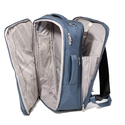 Baggallini Modern Convertible Travel Backpack - Lightweight 11.8"x17.7"x 8.5" Duffel Weekender w/Laptop Pocket