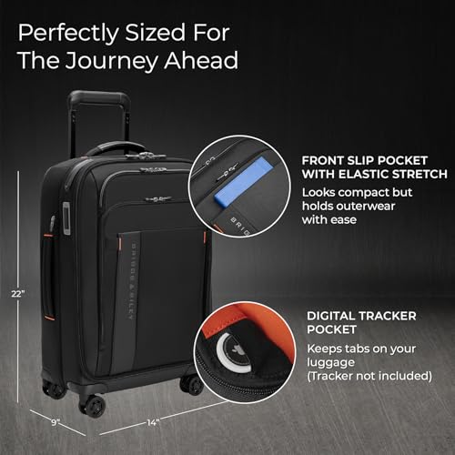 Briggs & Riley ZDX Essential Carry-on Expandable Spinner