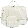 Travel Weekender Bag for Women, Overnight Bag with Shoe Compartment Oversized Travel Duffel Bag Carry On Tote 21"