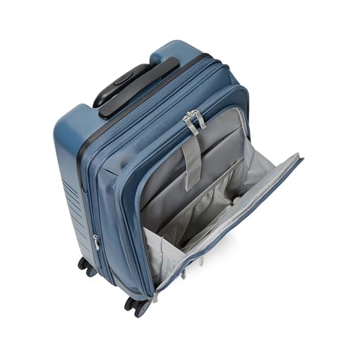 Baggallini Set Wave 22” 4 Wheel Hybrid Carry-On Luggage - Lightweight Carry On Suitcase with Wheels
