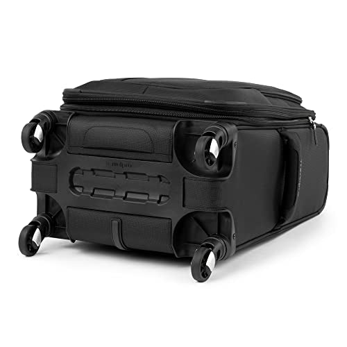 Travelpro Maxlite 5 Softside Expandable Luggage with 4 Spinner Wheels, Lightweight Suitcase, Men and Women, Black, Carry-on 21-Inch