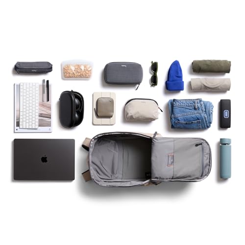 Bellroy Transit Workpack (26 liters, laptops up to 16”, tech accessories, gym gear, shoes, water bottle, daily essentials) - Stone