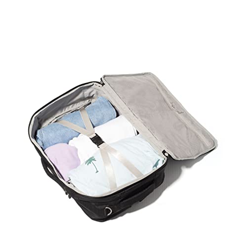 Baggallini Modern Convertible Travel Backpack - Lightweight 11.8"x17.7"x 8.5" Duffel Weekender w/Laptop Pocket