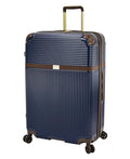 London Fog Brentwood IV 29" Expandable Spinner Hardside Suitcase, Midnight Blue