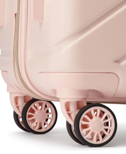 DKNY Unisex Luggage travel,Rosewater,27"