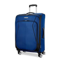 American Tourister 4 KIX 3.0 Checked-Medium 24-Inch Spinner, Sapphire Blue