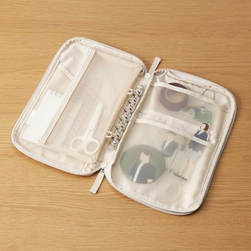 MUJI NDG11A3A Collection Case A5 Slim, Black, Approx. Width 10.4 x Height 6.1 x Depth 1.0 inches (265 x 155 x 25 mm)