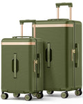 Joyway Luggage Sets 2 Piece, 22 Inch Carry On Luggage and 26 Inch Trunk Checked Luggage with Cup Holder, Lightweight Hardside Suitcase with Pressure-resistant Frame, Shock Absorbing Wheel and TSA Lock