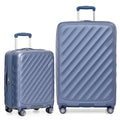 Traveler's Choice Elm 2PC Hardside Spinner Luggage Set - Matte Navy