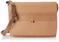 Tommy Hilfiger Mens Leo Messenger Bag, Basket Brown