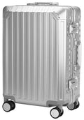GLX2 X2 All Aluminum Luggage Suitcase 3 Sizes (20",26",29") TSA Lock Carry On Silver (20" Carry On)