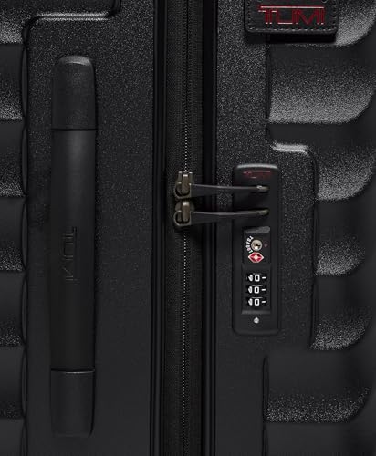 TUMI - 19 Degree Large Trunk - 4-Wheeled Durable Hard Shell Checked Luggage - TSA Lock - 31.3" X 15.8" X 14.8" - Black Texture