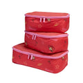 Away Toy Story 5 Kids Packing Cubes Set of 3 - Lightweight Space-Saving Packing Cubes for Carry-On Luggage - Medium and Wide Sizes - Jessie Red