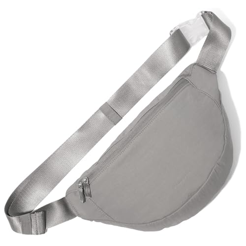 Baggallini Swift Belt Bag Sling Bag - Lightweight 12"x7" Crossbody Bag Fanny Pack Belt Bag w/RFID and Adjustable Strap
