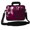 RICHEN 10 inches Messenger Bag Carrying Case Sleeve with Handle Accessory Pocket Fits 7 to 10-Inch Laptops/Notebook/ebooks/Kids tablet/Pad (7-10.2 inch, Flowers)