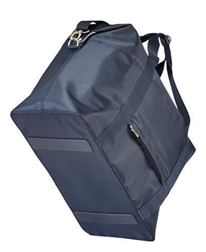 Ricardo Beverly Hills Indio Weekender Duffel Softside Lightweight Overnight Bag and Great for The Gym, Three Straps and A Trolly Sleeve, Navy Blue, Carry-On 13-Inch