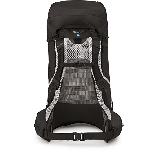 Osprey Atmos AG LT 65L Men's Backpacking Backpack, Black, L/XL