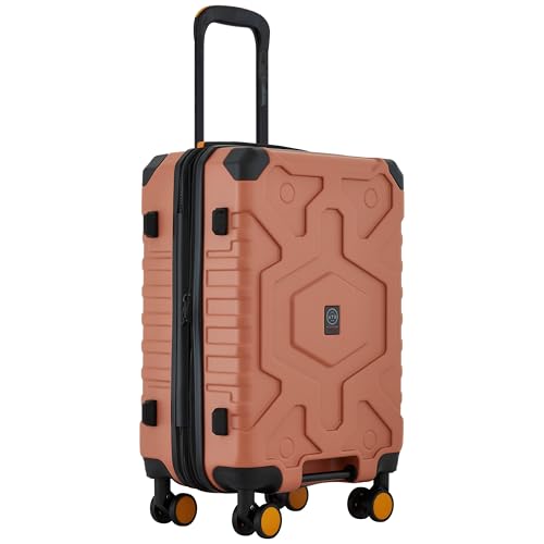 Wrangler ATG Outland Expandable Hardside Luggage, Raw Sienna, 3 Piece Set