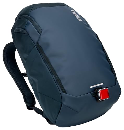 Thule Chasm 26L Backpack,Durable Water-Resistant Recycled Materials,Mesh Pockets Organization, Side Zipper Easy Access