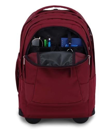 JANSPORT Driver 8 Wheeled Luggage, Red, One Size, Unisex