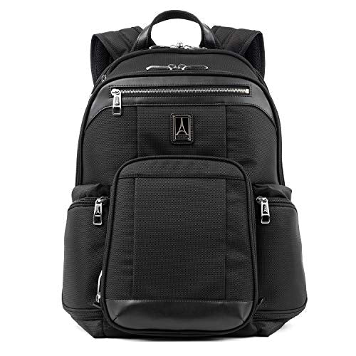 Travelpro Platinum Elite Business Laptop Backpack, Fits up to 17.5 Inch Laptop, Work, Travel, Men and Women, Shadow Black