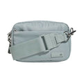 adidas Luxe Crossbody – Premium Shoulder Bag, Wonder Sage Green/Silver Metallic, OSFA
