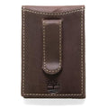 Timberland Men's Slim Leather Minimalist Front Pocket Credit Card Holder Wallet,Brown (Money Clip) 2, One Size