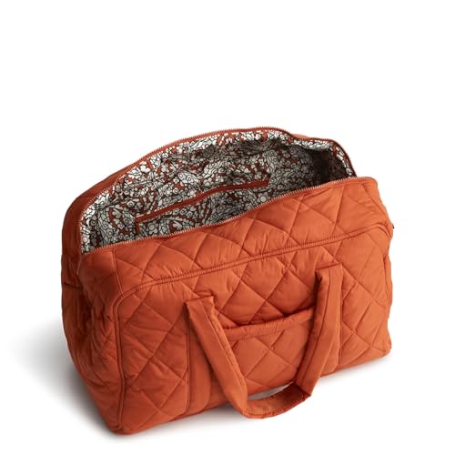Vera Bradley Women's Featherweight Large Miramar Weekender, Potter's Clay, One Size