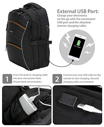 Rockland Smart Gear USB Laptop Backpack